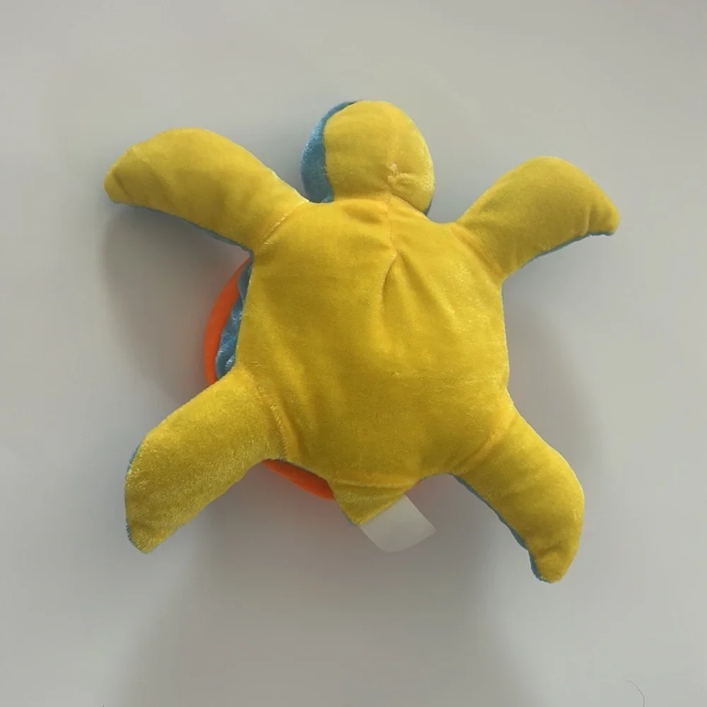Bones Pictures and Toys Stuffed Turtle in Orange and Blue from 2010
